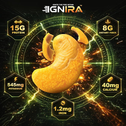 IGNIRA Cheese Wasabi Cashew Nuts, Pack of 1 (1.76oz)