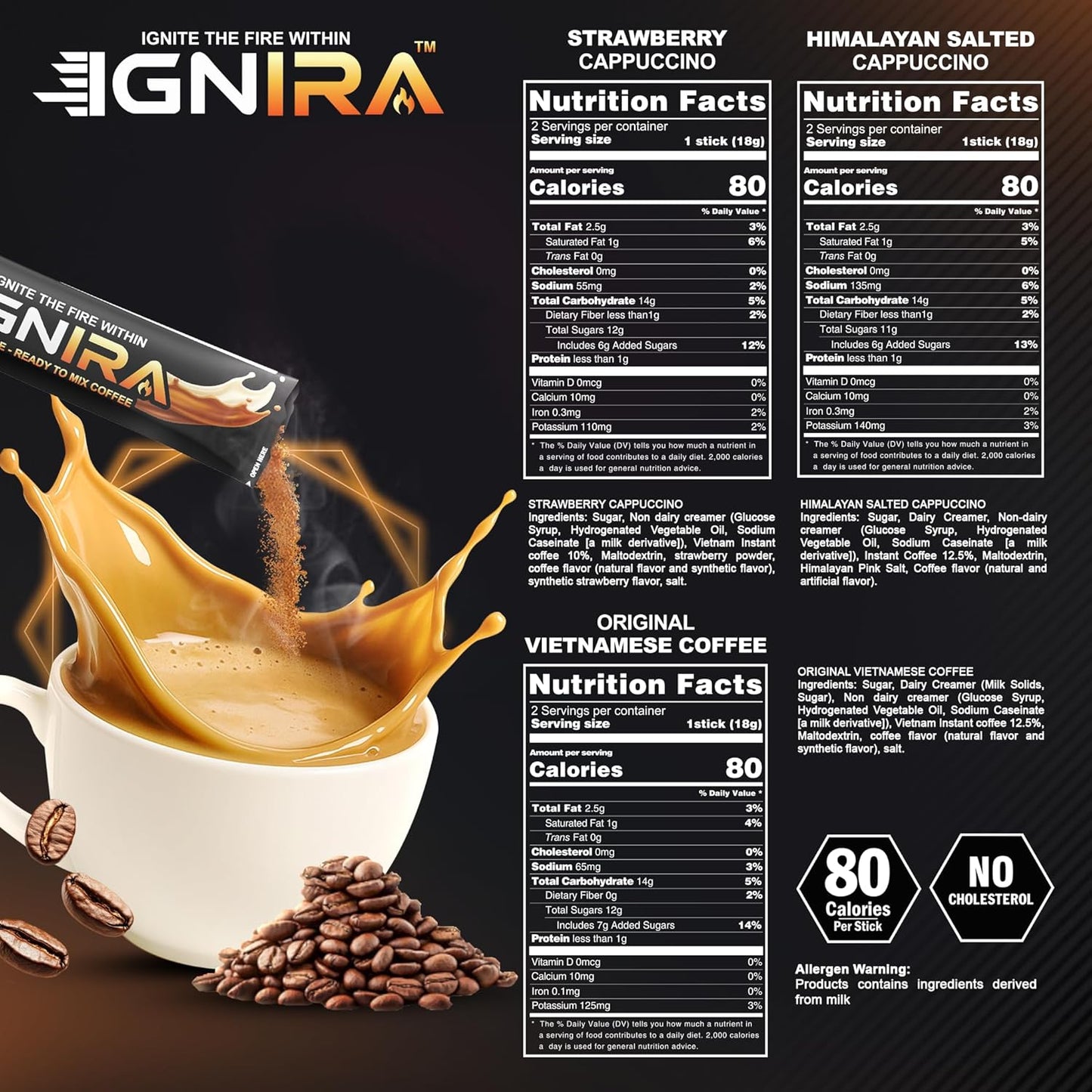 IGNIRA Cappuccino Variety Collection