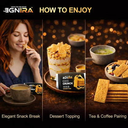 IGNIRA COCO Crunch Coconut Crackers, Pack of 1 (1.76 oz)