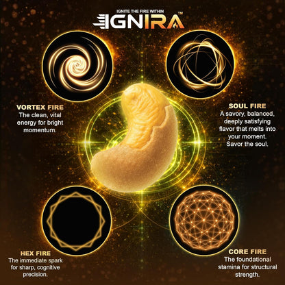 IGNIRA Cappuccino Cashew Nuts, Pack of 6 (1.76 oz/unit)