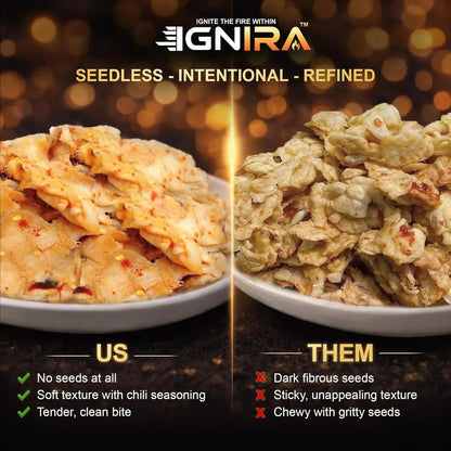 IGNIRA Spicy Dried Soursop with Chili, Pack of 6 (10.56 oz)