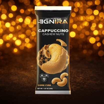 IGNIRA Cappuccino Cashew Nuts, Pack of 1 (1.76 oz)
