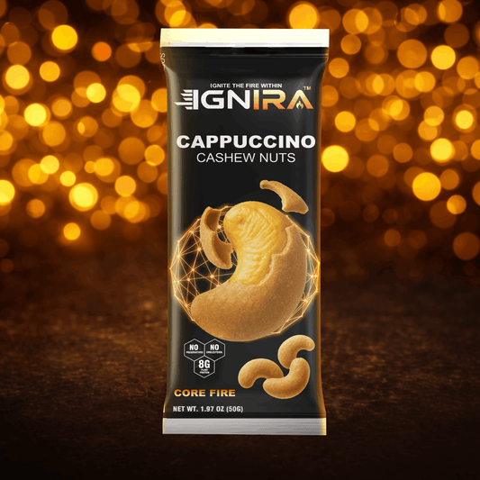 IGNIRA Cappuccino Cashew Nuts, Pack of 1 (1.76 oz)